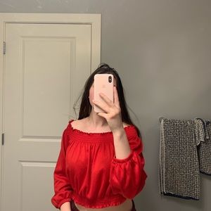 Off the shoulder top